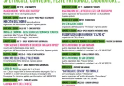 Gli eventi e gli appuntamenti di giugno